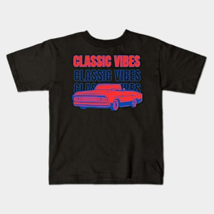 Classic Feel on Wheels Kids T-Shirt